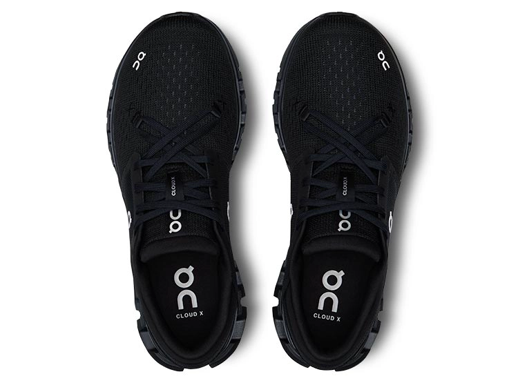 ZAPATILLAS MUJER ON ENTRENAMIENTO NEGRO CLOUD X 4 - 4