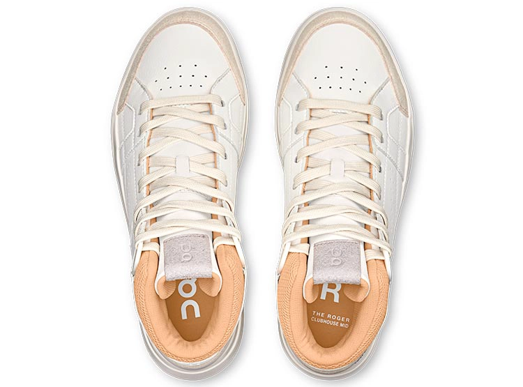 ZAPATILLAS MUJER ON URBANAS BLANCO THE ROGER CLUBHOUSE MID - 4