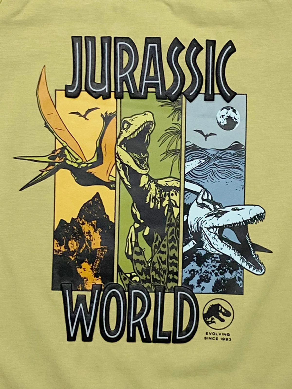 POLERA MANGA CORTA NIÑO JURASSIC WORLD JWTS703 - 3