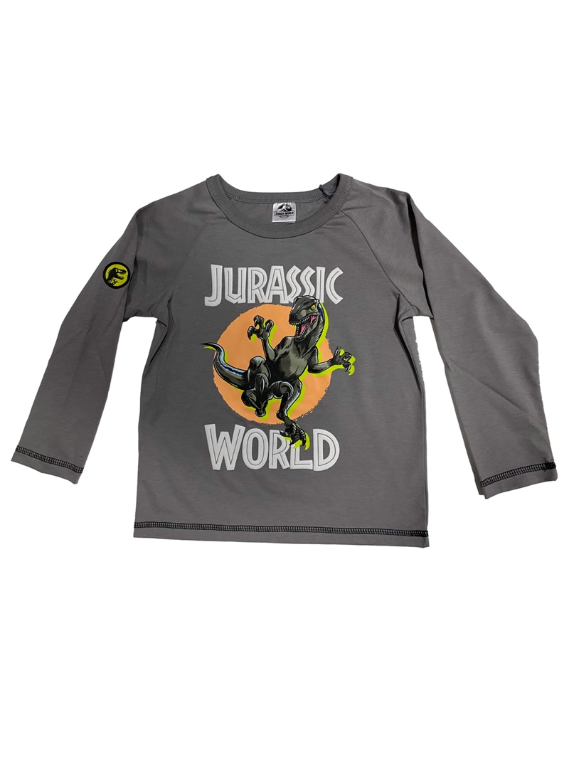 POLERA MANGA LARGA NIÑO JURASSIC PARK - 1