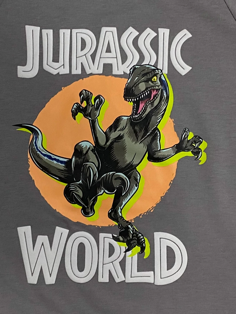 POLERA MANGA LARGA NIÑO JURASSIC PARK - 3