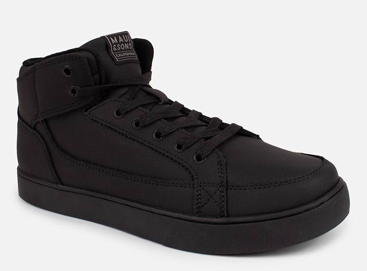 ZAPATILLAS INFANTIL ESCOLARES UNISEX MAUI AND SONS NEGRO 5CE119MC - 2