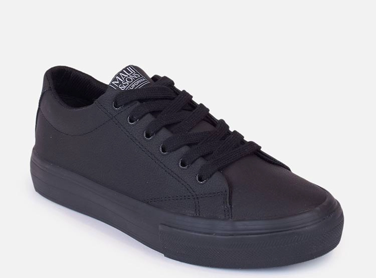 ZAPATILLAS ESCOLARES MUJER MAUI AND SONS NEGRO 5CE167WC - 2