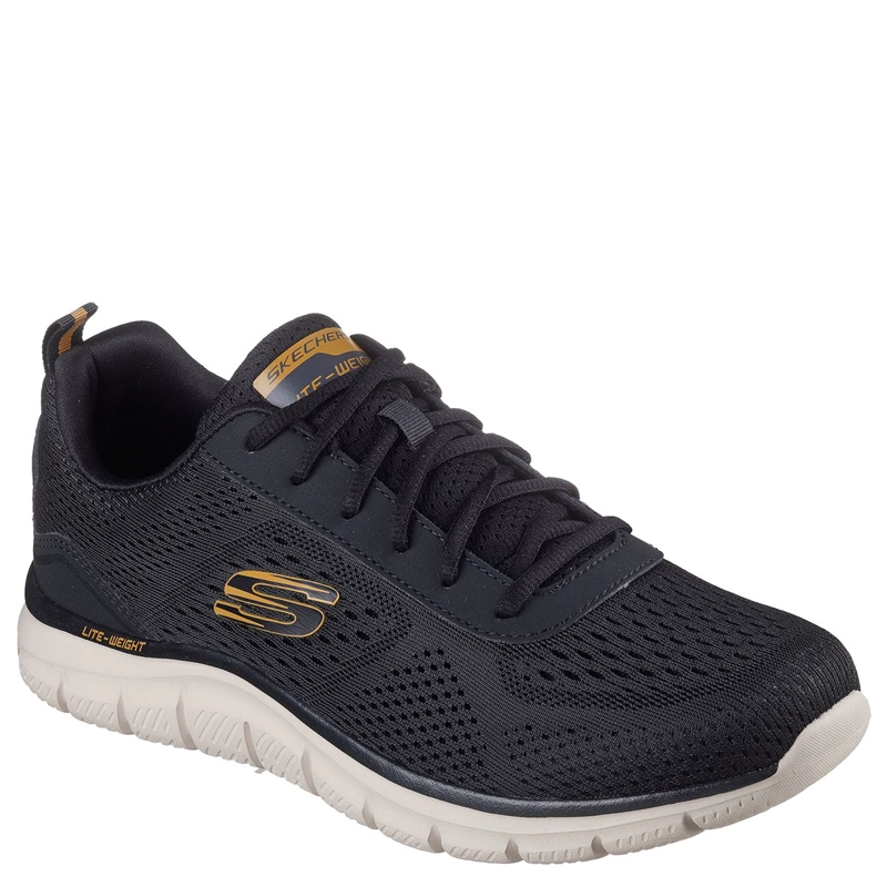ZAPATILLAS HOMBRE SKECHERS CASUALES NEGRO TRACK - 2