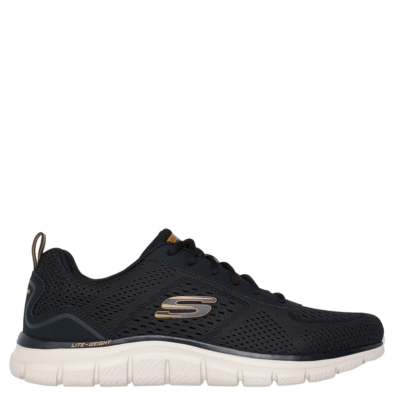 ZAPATILLAS HOMBRE SKECHERS CASUALES NEGRO TRACK - 1