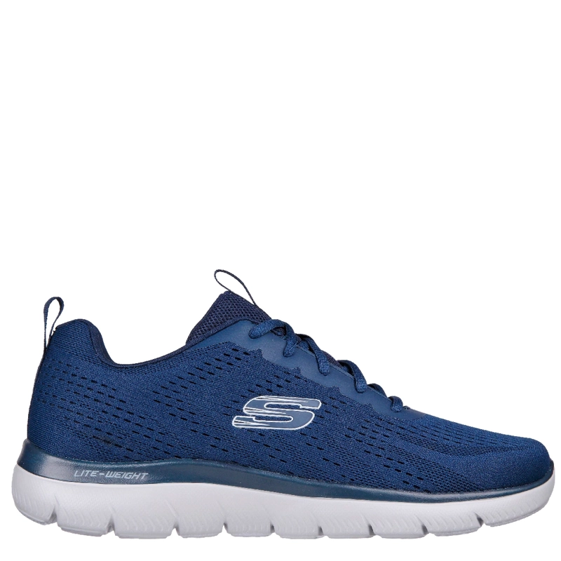 ZAPATILLAS HOMBRE SKECHERS CASUALES AZUL MARINO SUMMITS - 1
