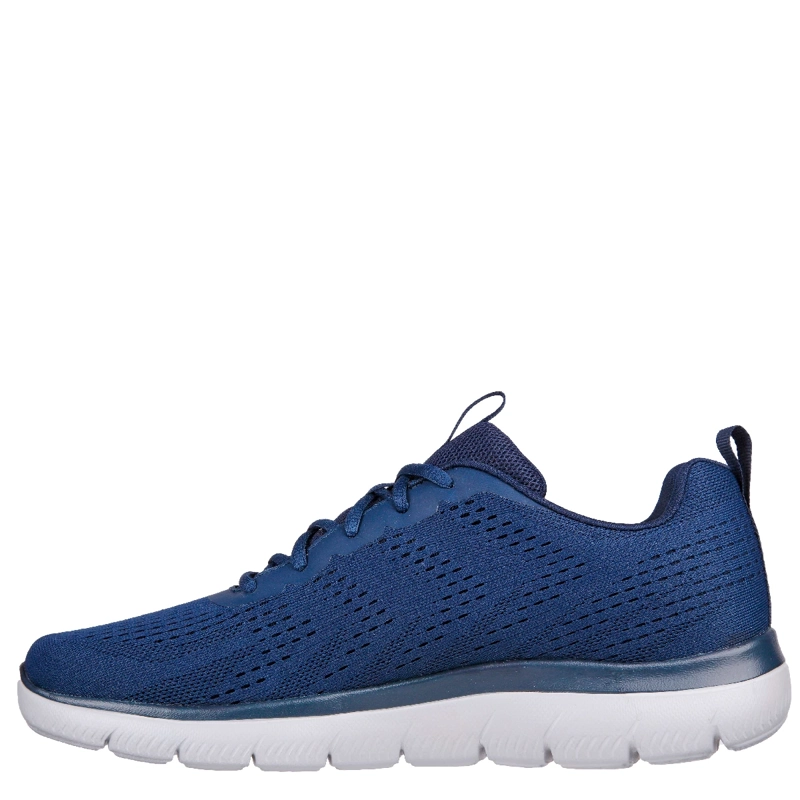 ZAPATILLAS HOMBRE SKECHERS CASUALES AZUL MARINO SUMMITS - 3