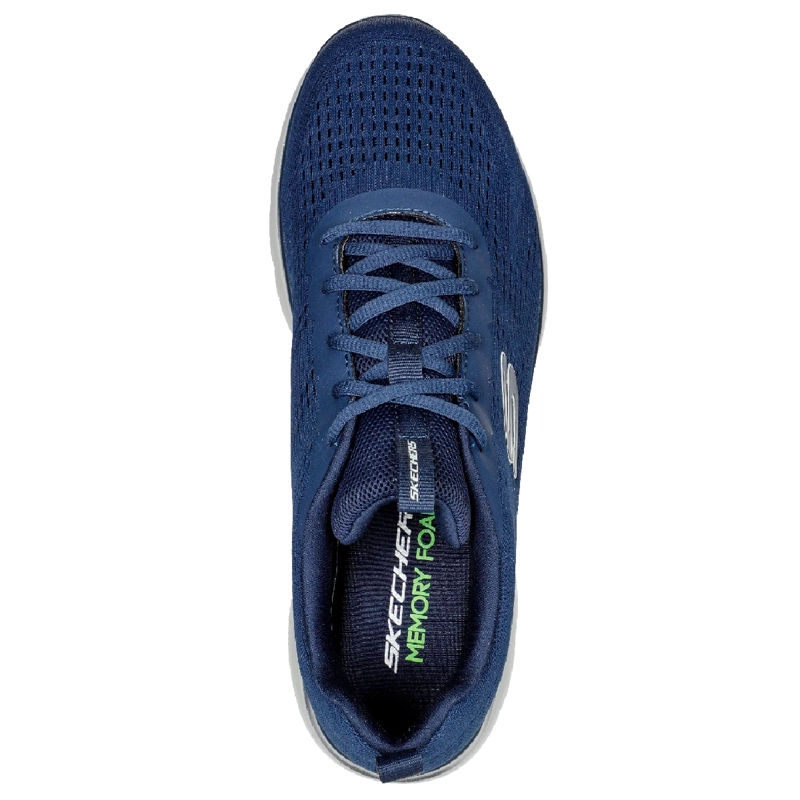ZAPATILLAS HOMBRE SKECHERS CASUALES AZUL MARINO SUMMITS - 4