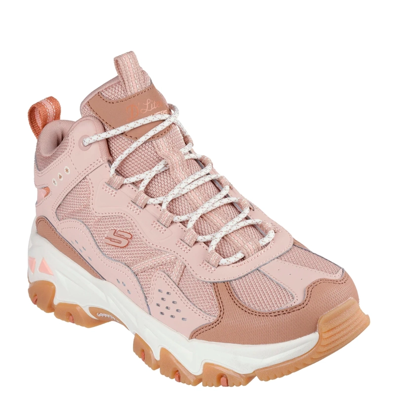 ZAPATILLAS MUJER SKECHERS URBANAS ROSADO D’LITES HIKER - 2