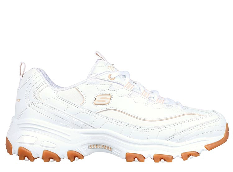ZAPATILLAS MUJER SKECHERS URBANAS BLANCO D'LITES - 1