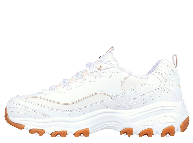 ZAPATILLAS MUJER SKECHERS URBANAS BLANCO D'LITES - 2