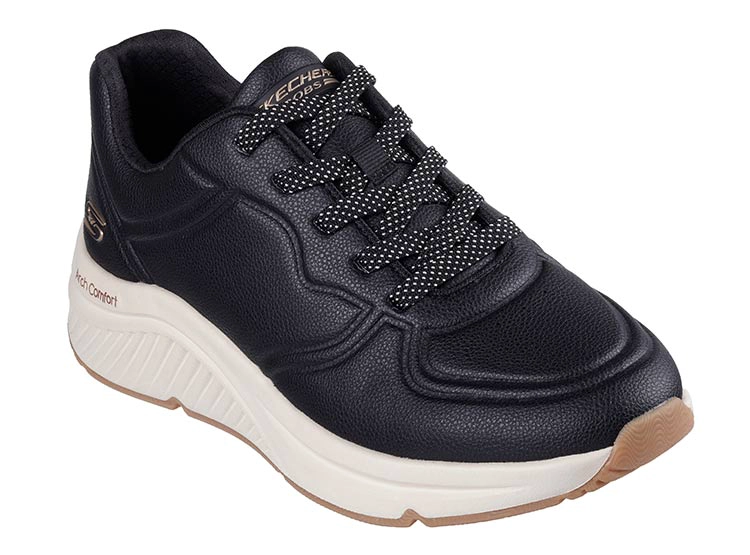 ZAPATILLAS MUJER SKECHERS CASUALES NEGRO BOBS ARCH COMFORT B SWEET - 2