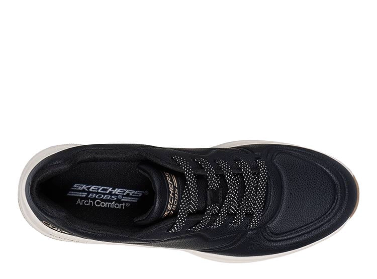 ZAPATILLAS MUJER SKECHERS CASUALES NEGRO BOBS ARCH COMFORT B SWEET - 4