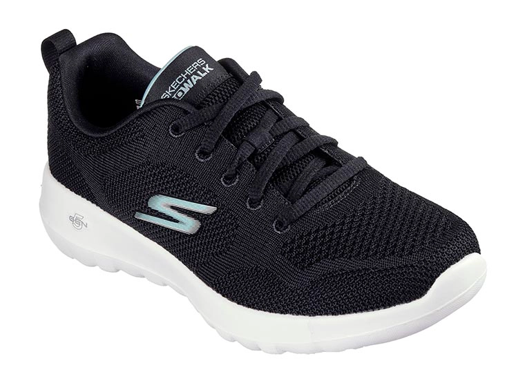 ZAPATILLAS MUJER SKECHERS URBANAS NEGRO GO WALK JOY - 3