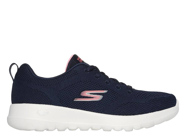 ZAPATILLAS MUJER SKECHERS CASUALES AZUL MARINO GO WALK JOY - 1