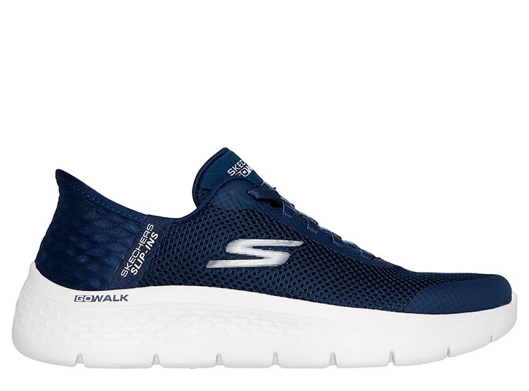 ZAPATILLAS MUJER SKECHERS URBANAS AZUL MARINO GO WALK FLEX - 1