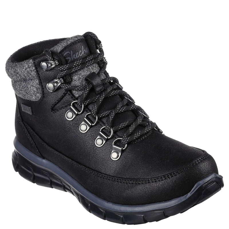 BOTINES MUJER SKECHERS SYNERGY SKX 167425-BLK - 2