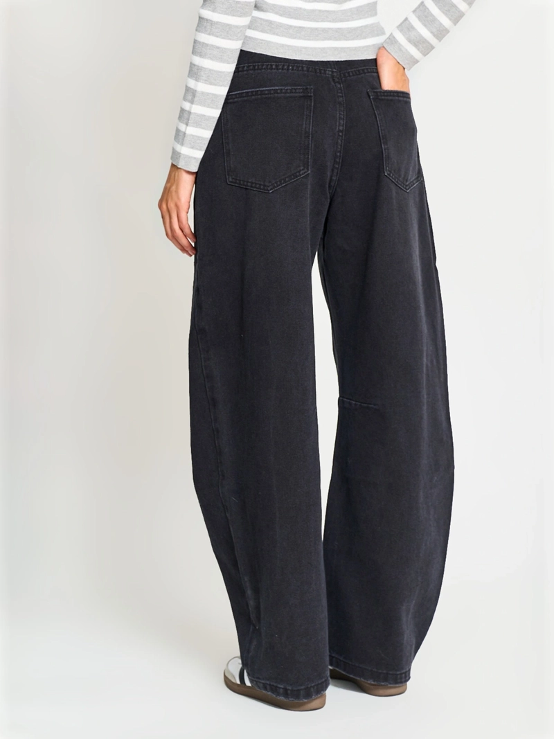 JEANS MUJER INDEX ALGODÓN BALLOON TIRO MEDIO - 3