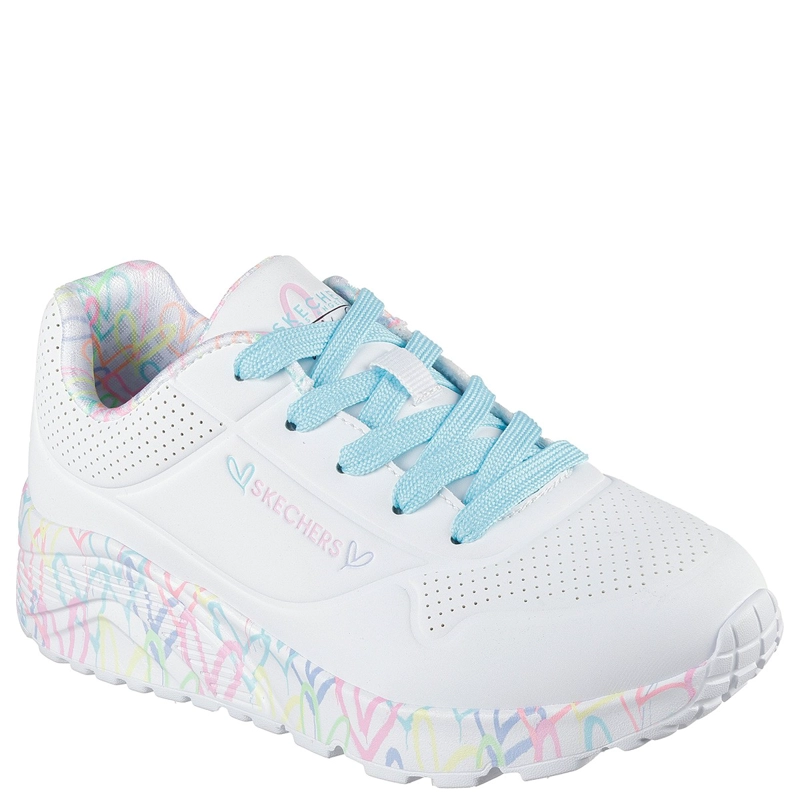 ZAPATILLAS NIÑA SKECHERS CASUALES BLANCO UNO LITE SKX 314976L-WPTQ - 2