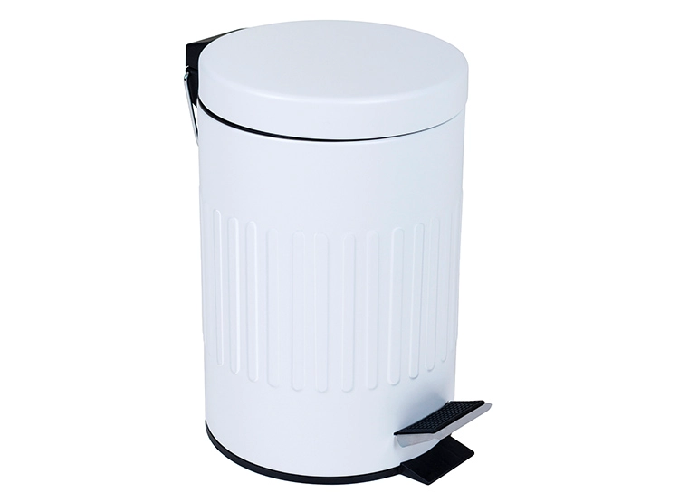 PAPELERO DORAL ACERO INOXIDABLE 3L BLANCO - 1