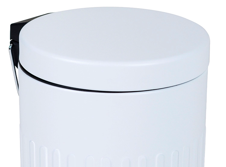 PAPELERO DORAL ACERO INOXIDABLE 3L BLANCO - 2