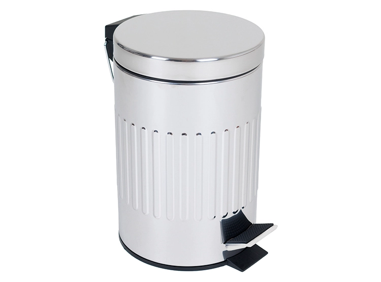 PAPELERO DORAL ACERO INOXIDABLE 5L ACERO - 1