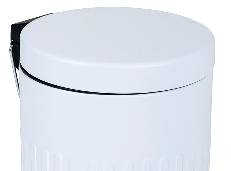 PAPELERO DORAL ACERO INOXIDABLE 5L BLANCO - 2