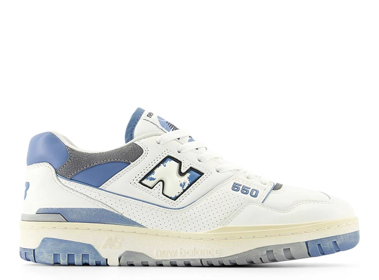 ZAPATILLAS HOMBRE NEW BALANCE URBANO BLANCO BB550VTE CUERO - 1