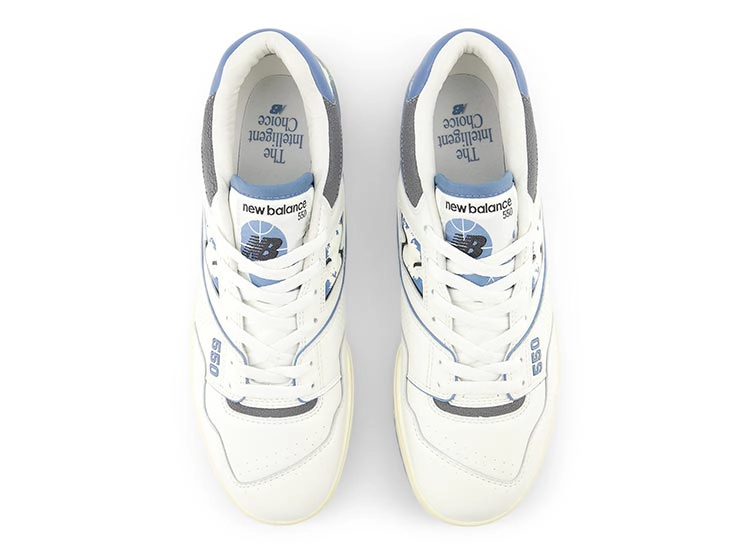 ZAPATILLAS HOMBRE NEW BALANCE URBANO BLANCO BB550VTE CUERO - 4