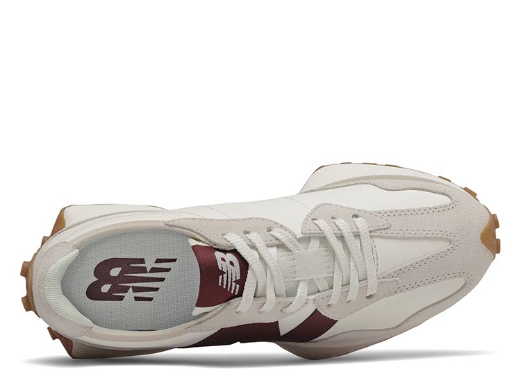 ZAPATILLAS MUJER NEW BALANCE CASUAL BLANCO WS327KA CUERO - 3