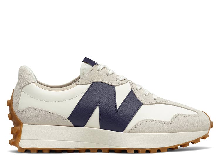 ZAPATILLAS MUJER NEW BALANCE CASUAL BLANCO WS327KB CUERO - 1