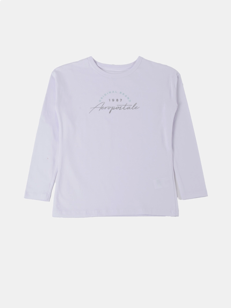 POLERA MANGA LARGA ALGODÓN NIÑA AEROPOSTALE - 1