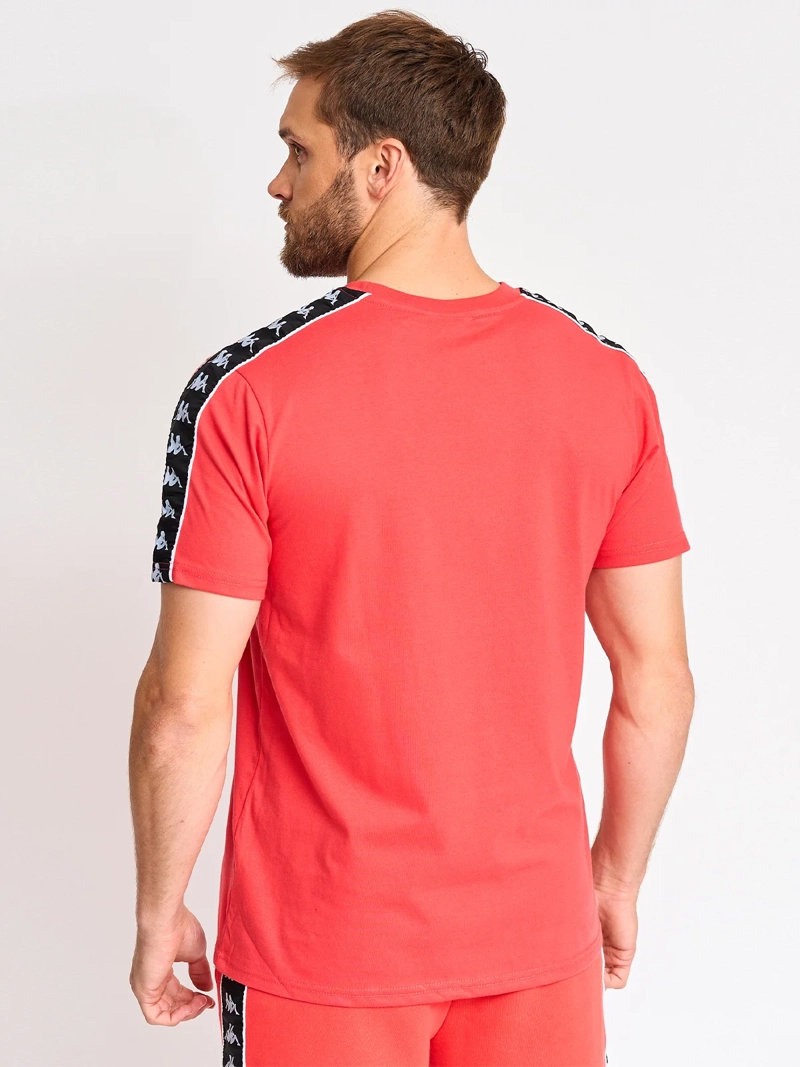 POLERA HOMBRE KAPPA 2590 ROJO MANGA CORTA - 2