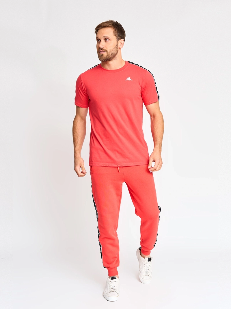 POLERA HOMBRE KAPPA 2590 ROJO MANGA CORTA - 4