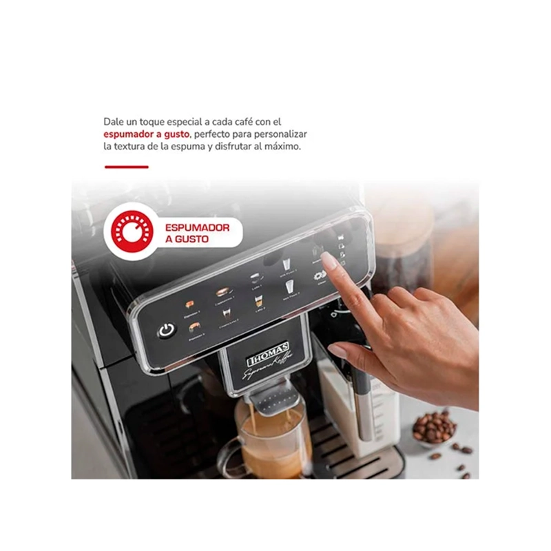 CAFETERA THOMAS HIDROPRESIÓN AUTOMÁTICA SUPREMAKAFFEE TH-175DEML