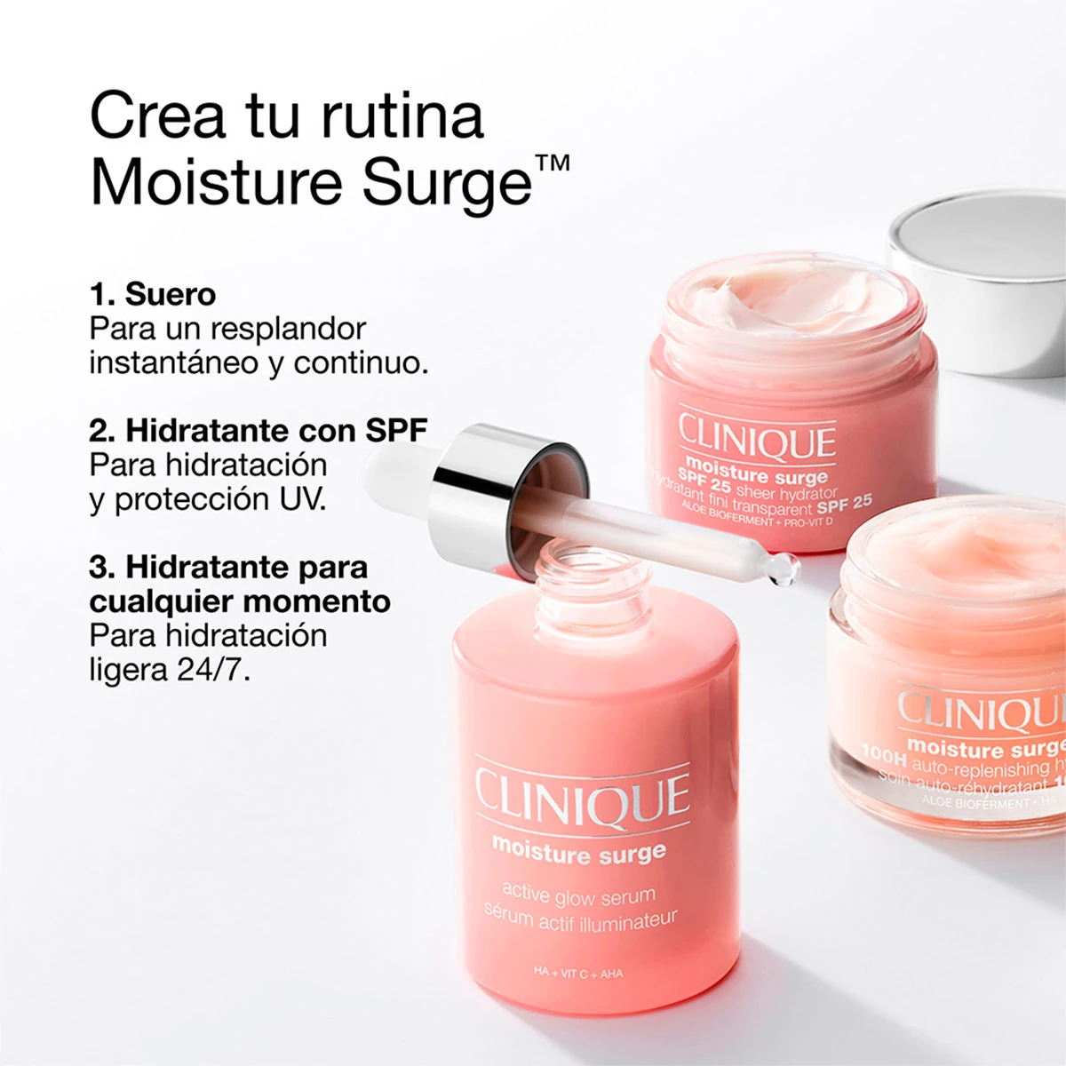 SÉRUM HIDRATANTE CLINIQUE MOISTURE SURGE ACTIVE GLOW 30ML - 13