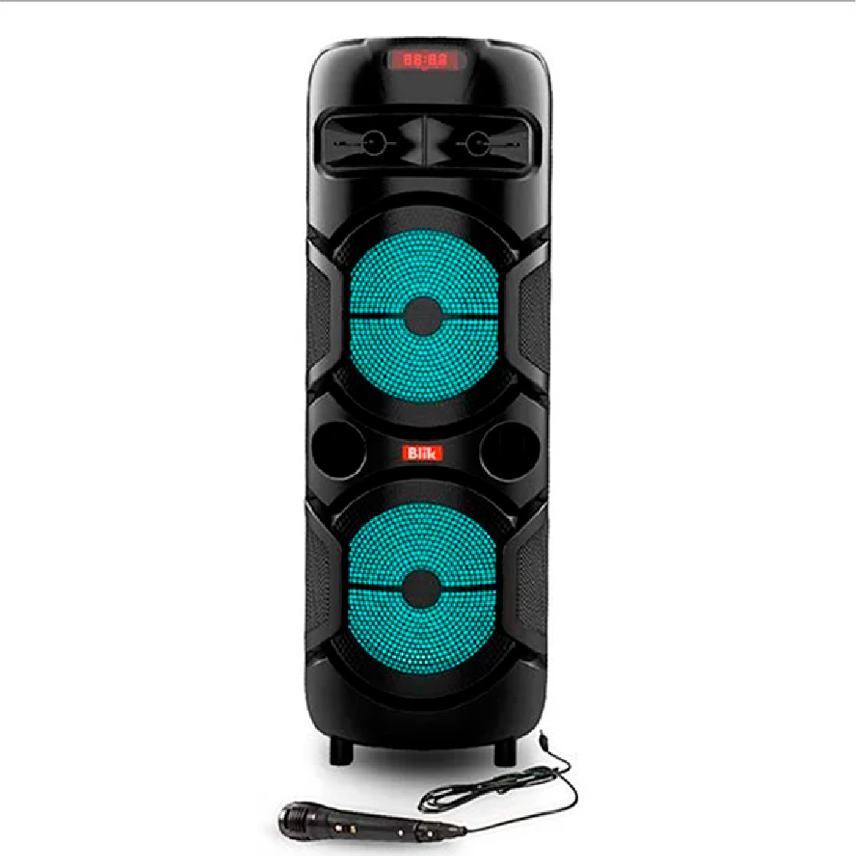 PARLANTE BLUETOOTH KARAOKE CON MICRÓFONO BLIK WAVEMAX2