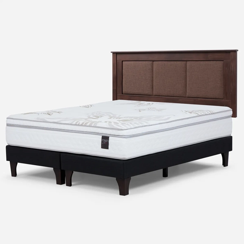 CAMA EUROPEA ROSEN ART 4 BD 2 PLAZAS + RESPALDO RACHEL - 2