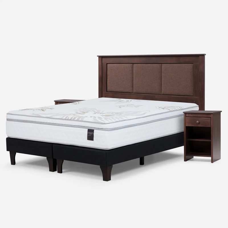 JUEGO DORMITORIO ROSEN 2 PLAZAS B/D + SET RACHEL ART 4 - 2