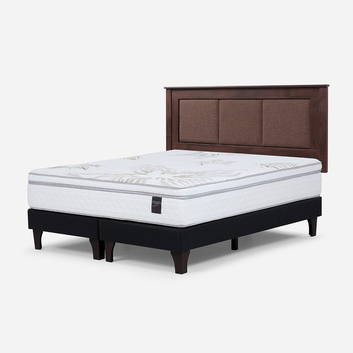 CAMA EUROPEA ROSEN ART 4 KING + RESPALDO RACHEL - 2