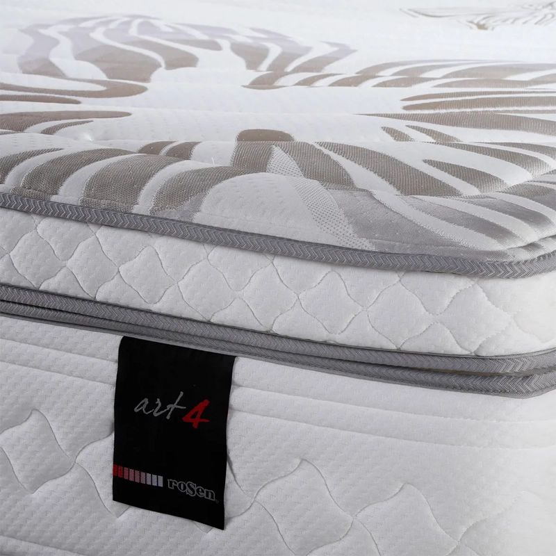 CAMA EUROPEA ROSEN ART 4 SÚPER KING + RESPALDO ISSEY GRAFITO - 5