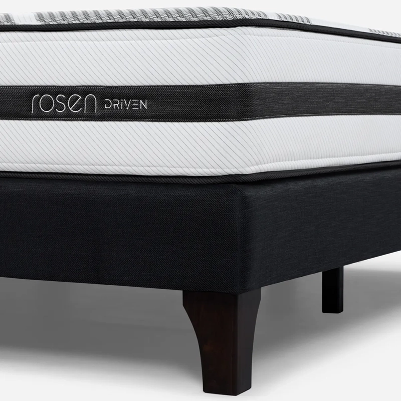 JUEGO DORMITORIO ROSEN 2 PLAZAS B/D + RESPALDO ISSEY GRAFITO DRIVEN - 5