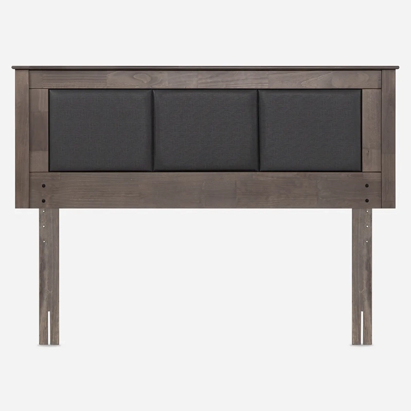 JUEGO DORMITORIO ROSEN 2 PLAZAS B/D + RESPALDO RACHEL GRIS DRIVEN - 3