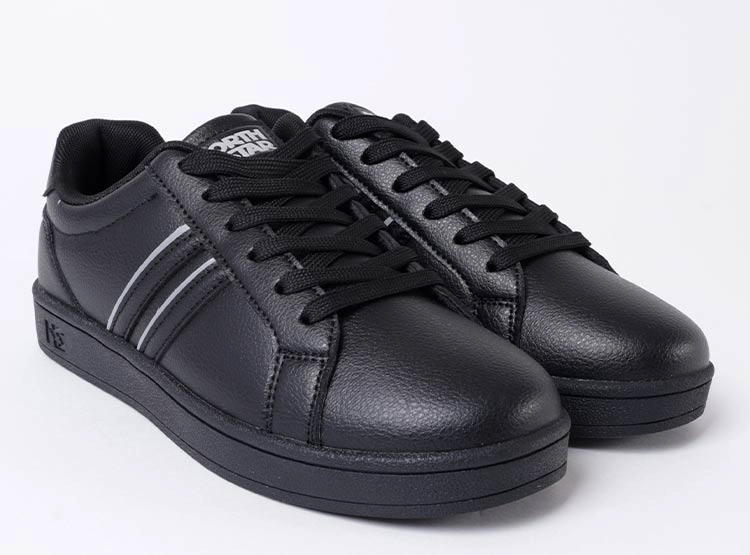ZAPATILLAS ESCOLARES MUJER NORTH STAR NEGRO COMPUS - 2