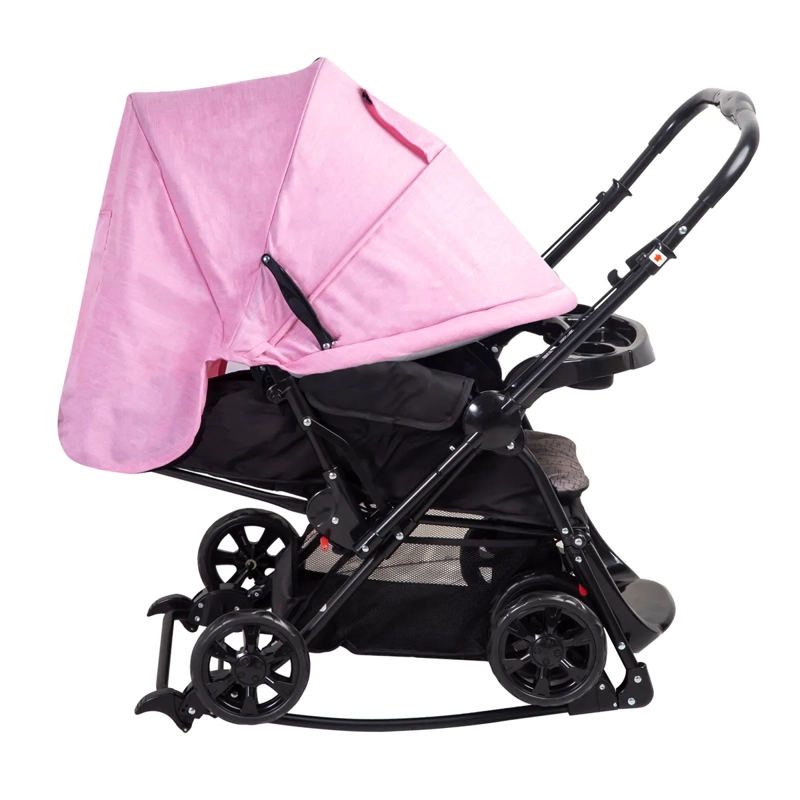 COCHE BALANCIN B50SX ROSADO BEBESIT - 5