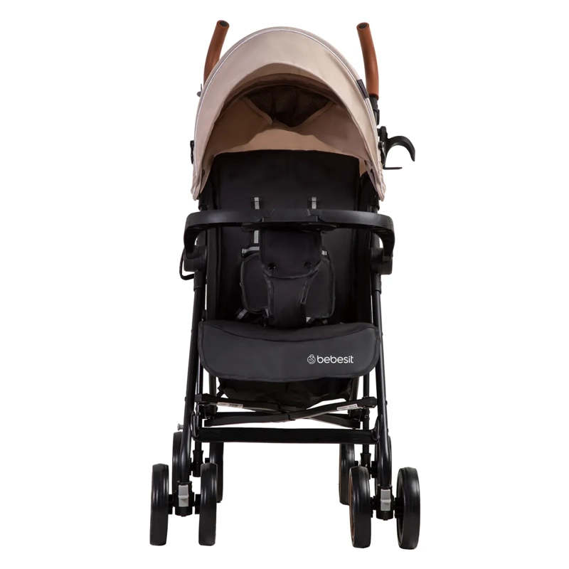 COCHE PARAGUA BEBE MAGIC RIDE FIESTA BEIGE BEBESIT - 5