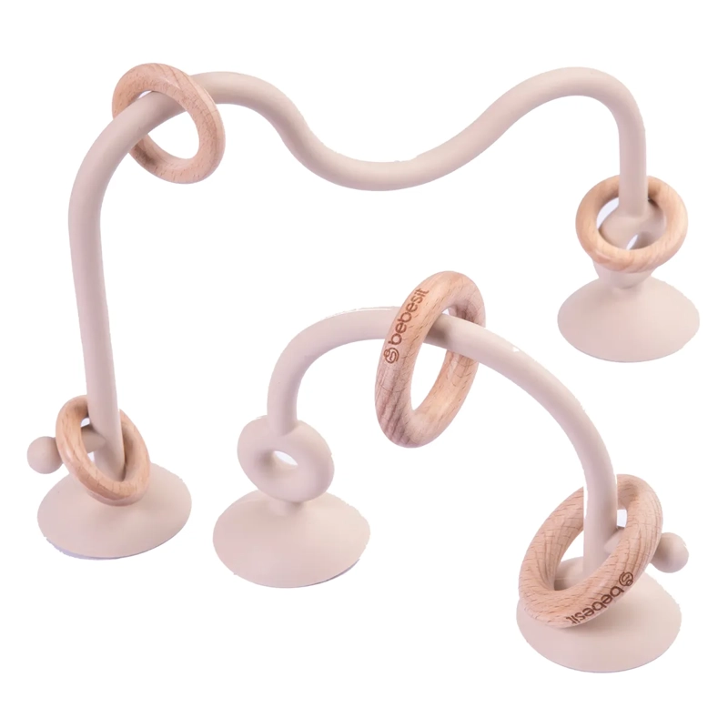 JUGUETE DE SILICONA BEBESIT BEIGE ARGOLLAS