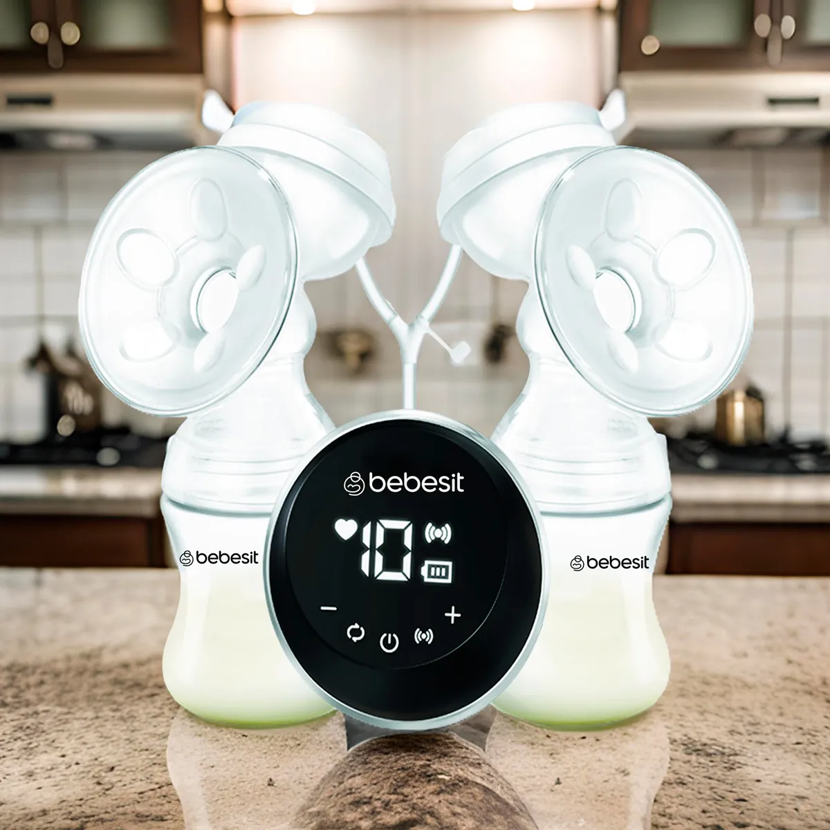 EXTRACTOR DE LECHE MATERNA ELÉCTRICO INALÁMBRICO DOBLE - 3