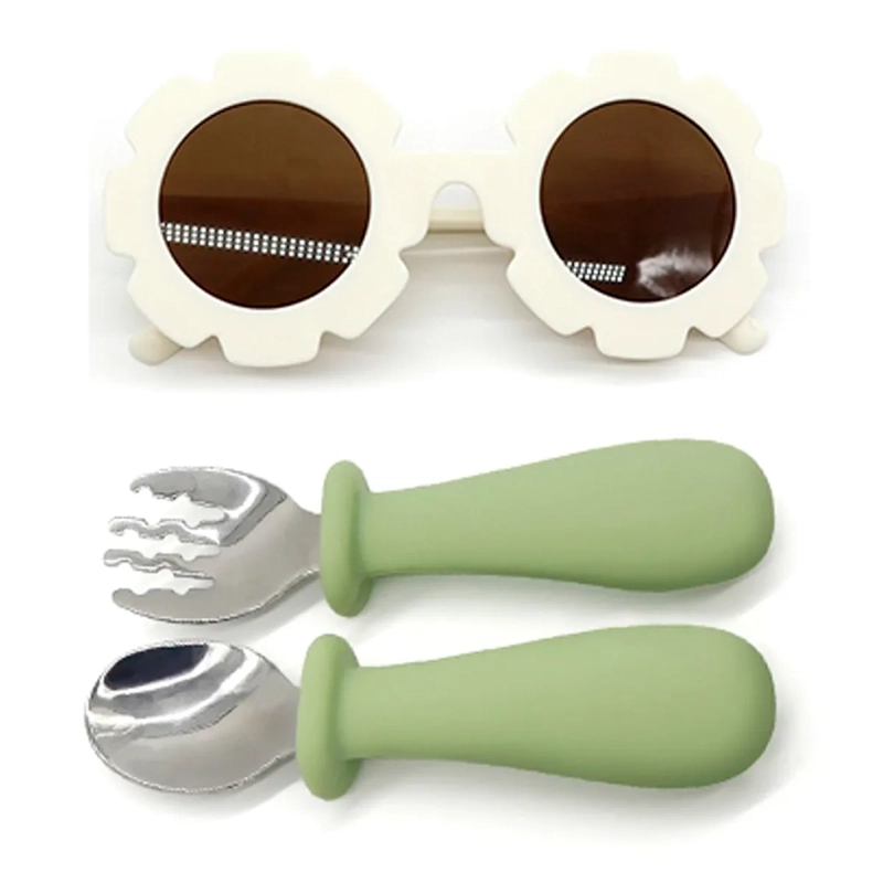 SET DE SILICONA BEBESIT KITCHEN SUMMER 9PZS VERDE - 6
