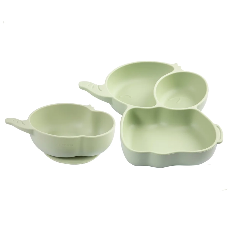 SET DE SILICONA BEBESIT ELEFANTE BEIGE - 5